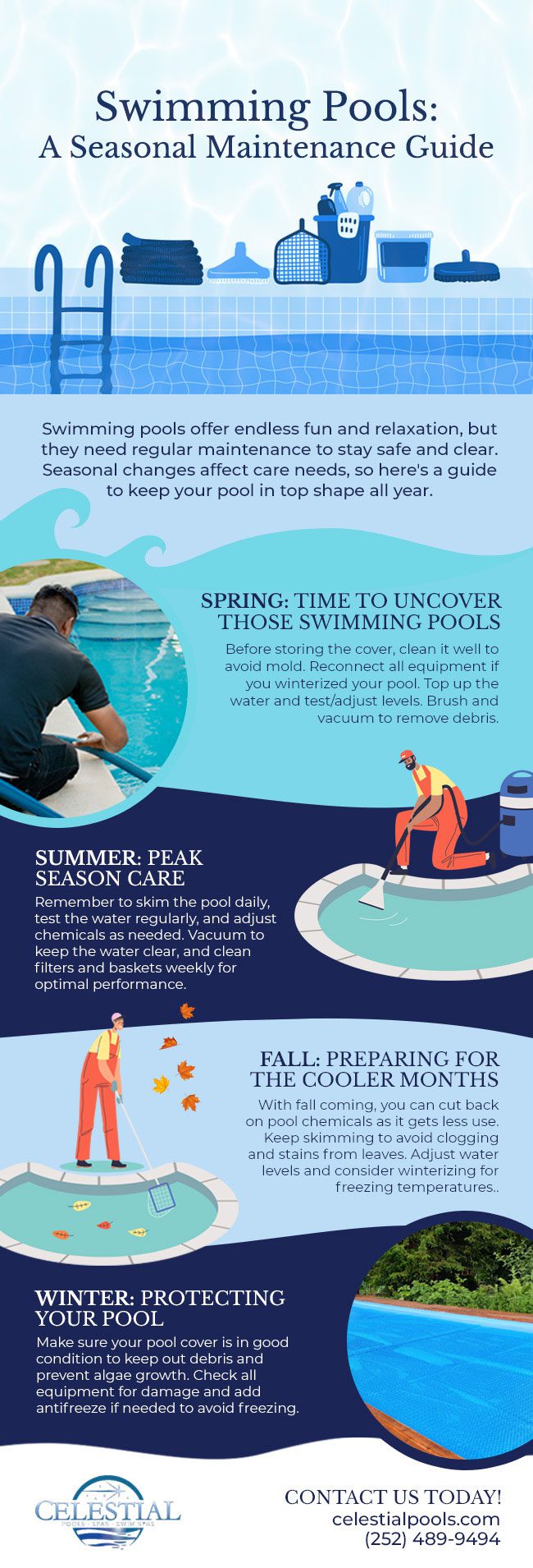 Swimming Pools: A Seasonal Maintenance Guide